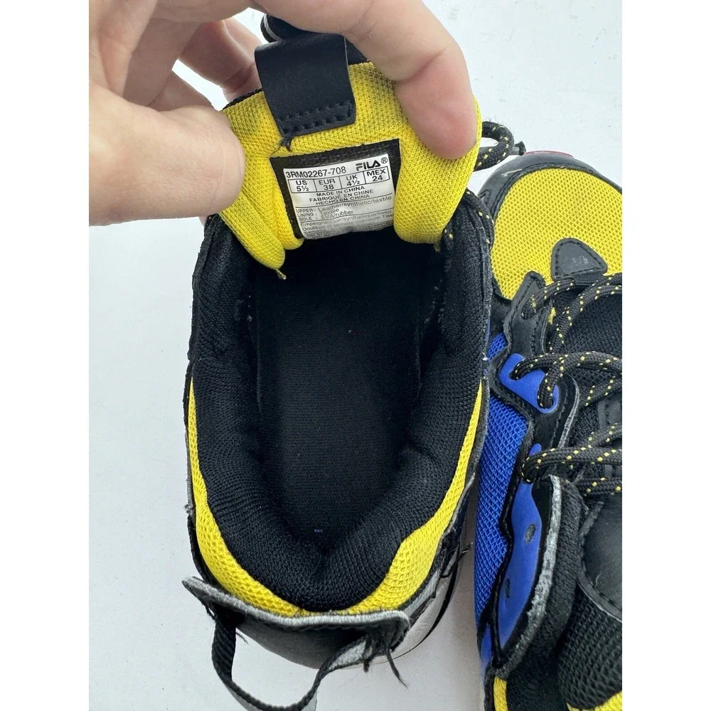 Fila Ray Tracer Sample Shoes Sz 5.5 Multicolor Y2K 90s‎ Chunky Dad Sneakers